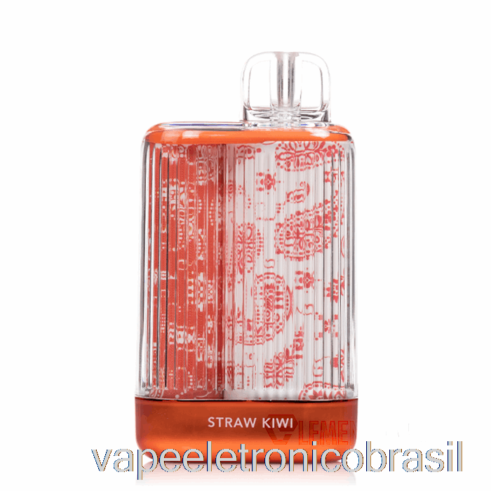 Vape Eletronico Fog Xclarity 7000 Canudo Descartável Kiwi